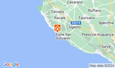 Mapa Ugento - Torre San Giovanni Apartamentos 114595