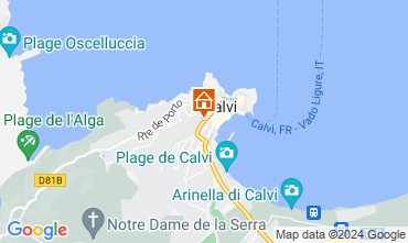 Mapa Calvi Apartamentos 122525