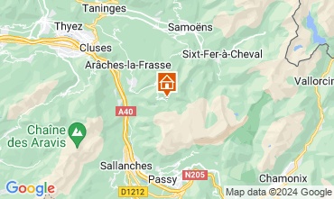 Mapa Flaine Apartamentos 127175