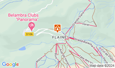 Mapa Flaine Apartamentos 127175
