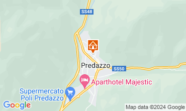 Mapa Predazzo Apartamentos 116178