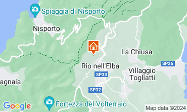 Mapa Rio nell'Elba Apartamentos 55187