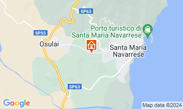 Mapa Santa Maria Navarrese Vivenda 110023