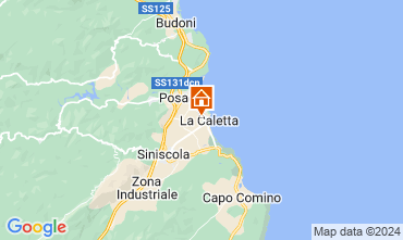 Mapa La Caletta Apartamentos 128869