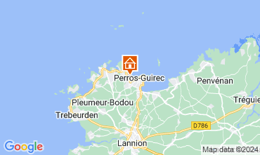 Mapa Perros-Guirec Estúdio 112857