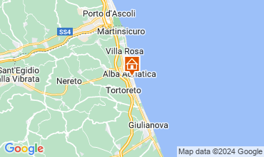 Mapa Alba Adriatica Apartamentos 88815