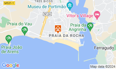 Mapa Praia da Rocha Apartamentos 73581