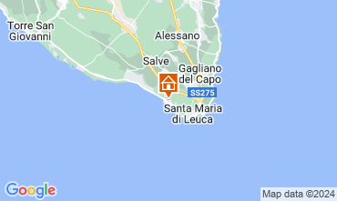 Mapa Santa Maria di Leuca Apartamentos 79321