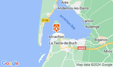 Mapa Arcachon Estdio 46236