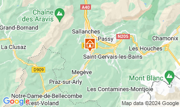 Mapa Combloux Apartamentos 62242