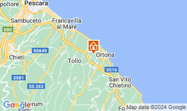 Mapa Ortona Apartamentos 84069