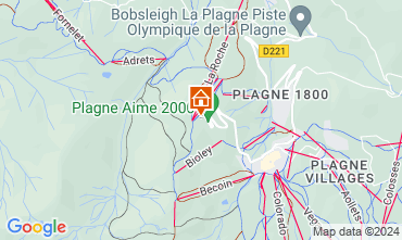 Mapa La Plagne Estdio 126210