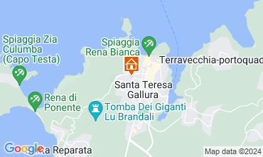 Mapa Santa Teresa di Gallura Apartamentos 86526