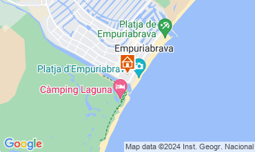 Mapa Empuriabrava Apartamentos 124514