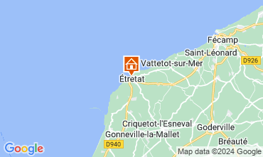 Mapa Etretat Casa 7731