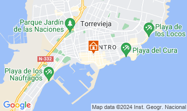 Mapa Torrevieja Apartamentos 128061