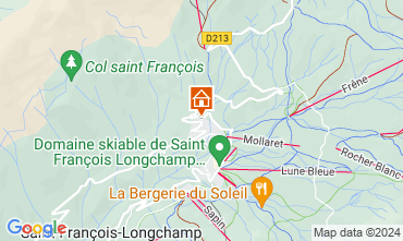 Mapa Saint Franois Longchamp Apartamentos 80264