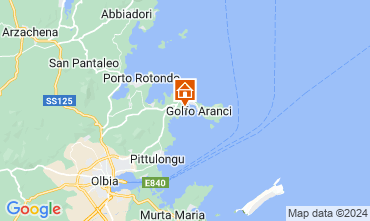 Mapa Golfo Aranci Apartamentos 83851