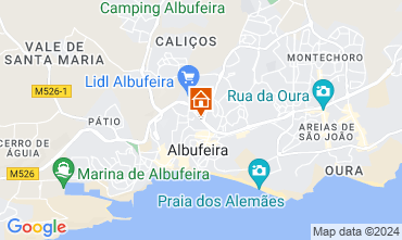 Mapa Albufeira Apartamentos 129147