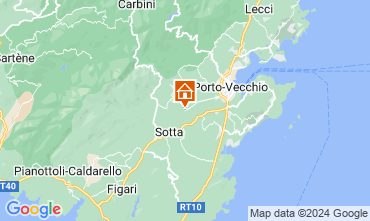 Mapa Porto Vecchio Casa 125771