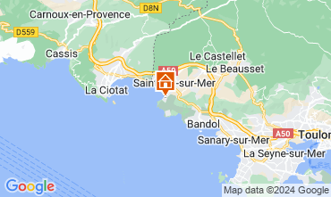 Mapa Saint Cyr sur Mer Estdio 113865