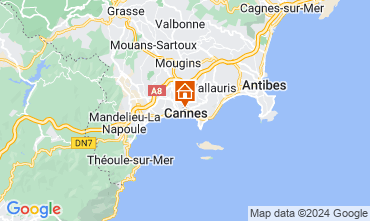 Mapa Cannes Apartamentos 40957