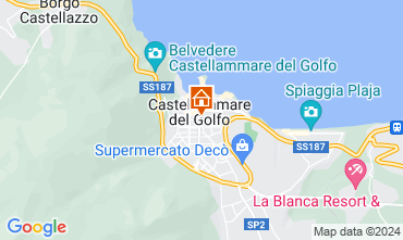 Mapa Castellammare del Golfo Apartamentos 127908