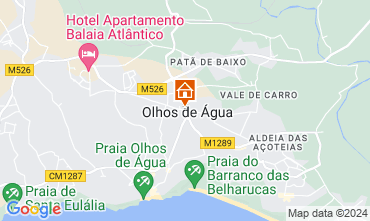 Mapa Albufeira Apartamentos 75941