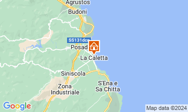 Mapa La Caletta Apartamentos 109175