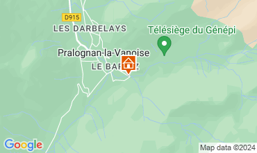 Mapa Pralognan la Vanoise Chal 74329