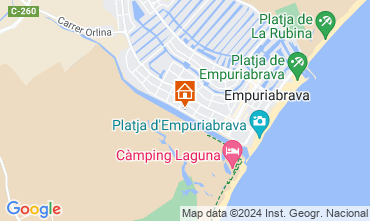 Mapa Empuriabrava Casa 128906