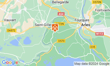 Mapa Arles Casa de turismo rural/Casa de campo 71957