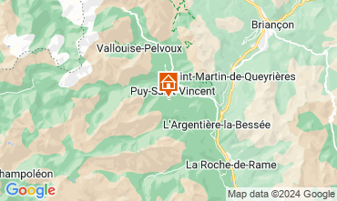 Mapa Puy Saint Vincent Apartamentos 33594