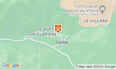 Mapa Ceillac en Queyras Estdio 561