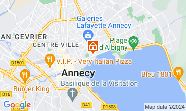 Mapa Annecy Apartamentos 106034