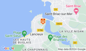 Mapa Dinard Casa 7524