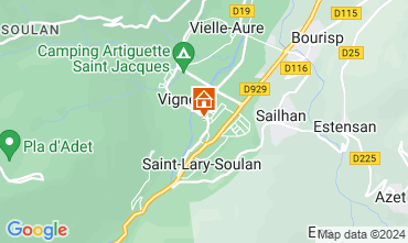 Mapa Saint Lary Soulan Estdio 80914