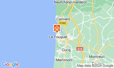 Mapa Le Touquet Estúdio 104169