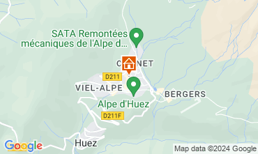 Mapa Alpe d'Huez Estdio 93526