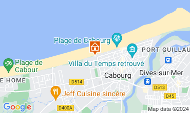 Mapa Cabourg Apartamentos 10748