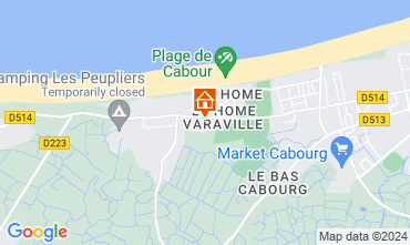 Mapa Cabourg Apartamentos 10774