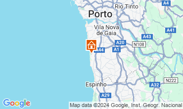 Mapa Porto Apartamentos 116524