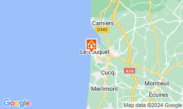 Mapa Le Touquet Apartamentos 96150