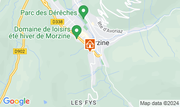 Mapa Morzine Apartamentos 66830