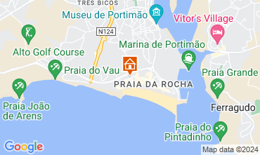 Mapa Praia da Rocha Apartamentos 126172