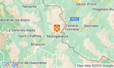 Mapa Montgenèvre Apartamentos 73627