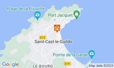 Mapa Saint Cast Le Guildo Apartamentos 120785