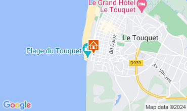 Mapa Le Touquet Apartamentos 84476