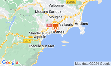 Mapa Cannes Apartamentos 66651