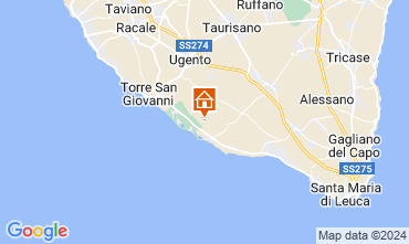 Mapa Ugento - Torre San Giovanni Vivenda 128898